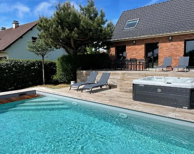 Superbe Maison Avec Piscine Et Jacuzzi Dans Les Dunes Villa Ambleteuse