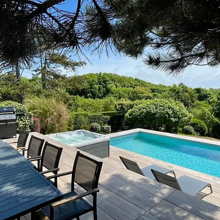 Superbe Maison Avec Piscine Et Jacuzzi Dans Les Dunes *