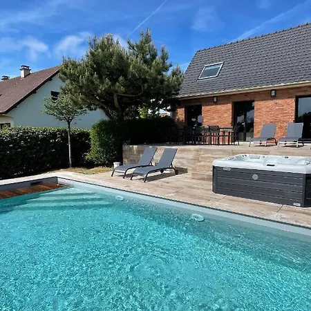 Superbe Maison Avec Piscine Et Jacuzzi Dans Les Dunes Villa Ambleteuse